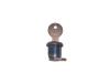 Key cylinder with keys for tool box lock # 225-701 - #CH504
