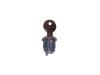 Key cylinder with keys for handle #226-751 or 226-771 - #CH504